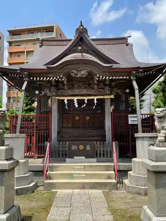 三輪厳島神社(弁天神社)の本殿・本堂