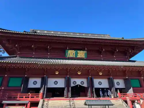 日光山輪王寺三仏堂の本殿・本堂