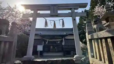 吉備津岡辛木神社の鳥居