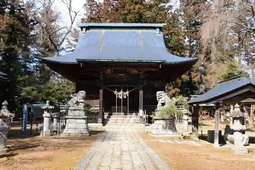 田村神社の本殿・本堂