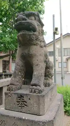 石狩八幡神社の狛犬