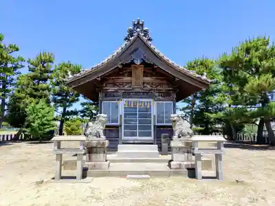 神明社（寛延）の本殿・本堂