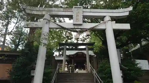 鳩ヶ谷氷川神社の鳥居