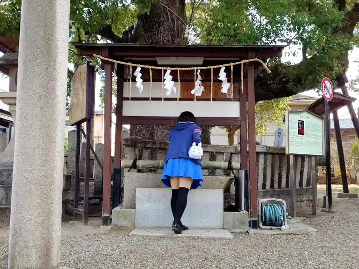石津太神社の手水舎