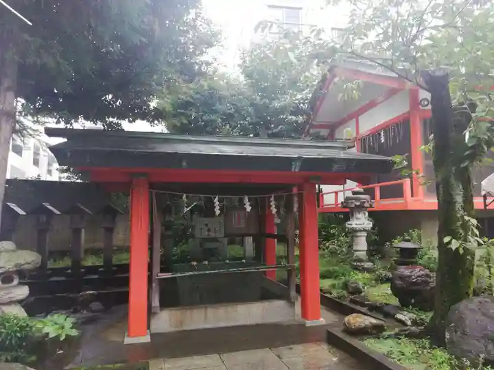 くまくま神社(導きの社 熊野町熊野神社)の手水舎