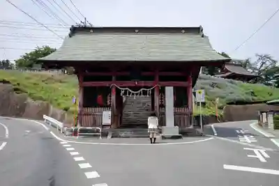 上野国一社八幡八幡宮の山門・神門