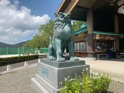 常陸国出雲大社の狛犬