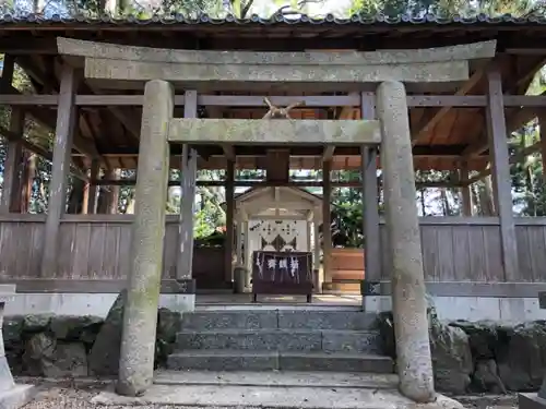 中原神社の鳥居