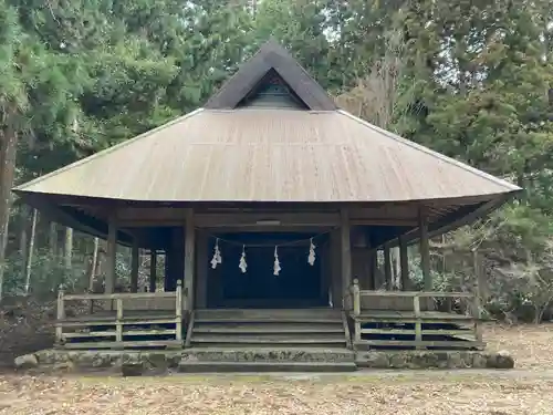 相峰神社の本殿