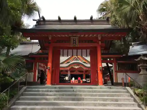 青島神社（青島神宮）の山門・神門
