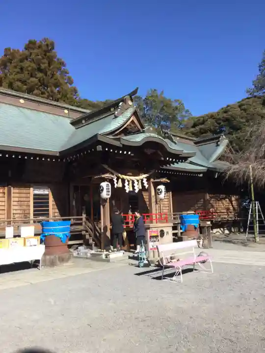 常陸第三宮 吉田神社の本殿・本堂