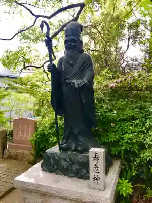 真田山 三光神社の像