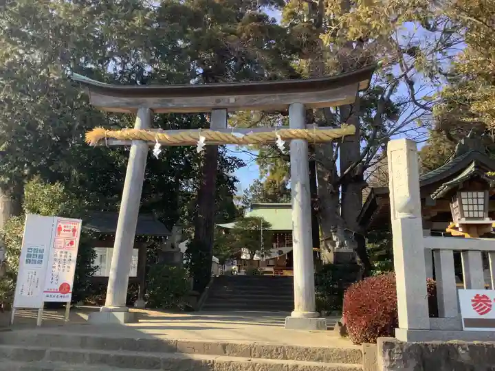 比々多神社の鳥居