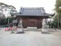針曽根八幡社の本殿・本堂