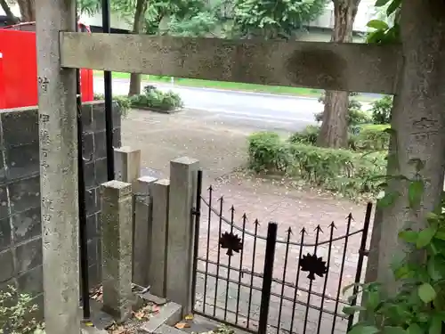 洲嵜秋葉神社の鳥居