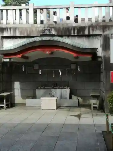 稲毛浅間神社の手水舎