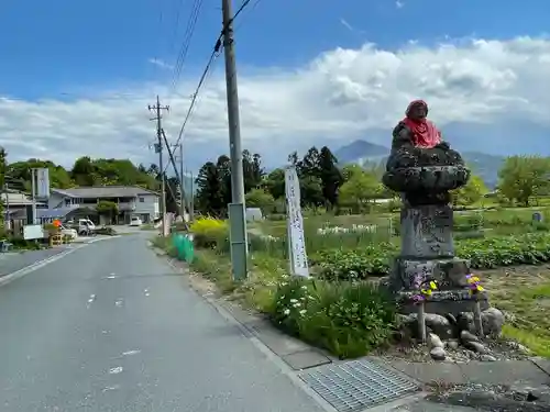 永福寺　童子堂の周辺