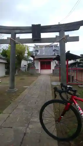 稲荷木稲荷神社の鳥居