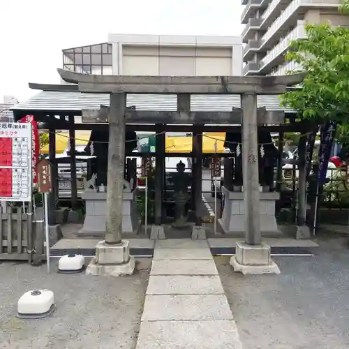 亀戸浅間神社の鳥居