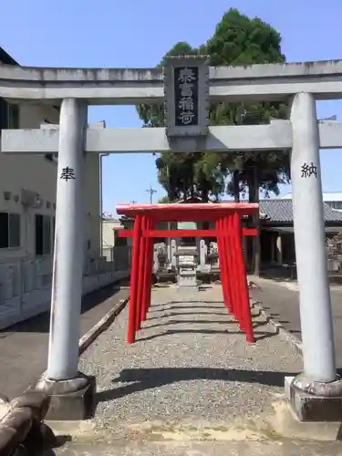 泰岳寺の鳥居