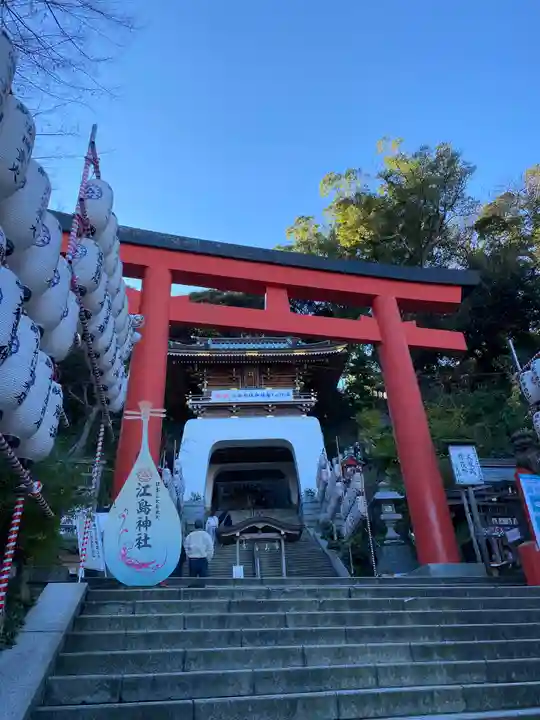 江島神社の鳥居