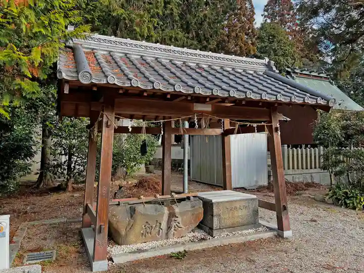 小宮神社の手水舎