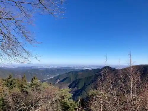 武蔵御嶽神社の景色