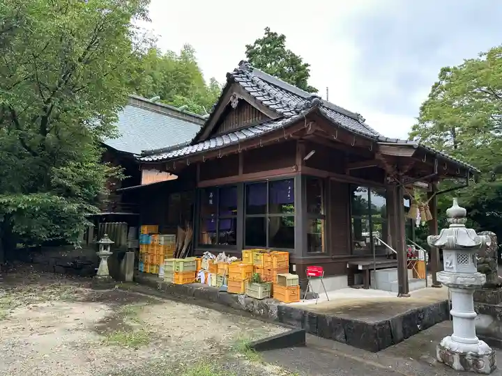 河内阿蘇神社の本殿・本堂