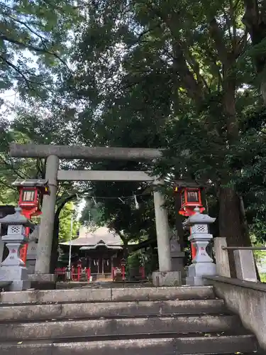 稲荷神社の鳥居