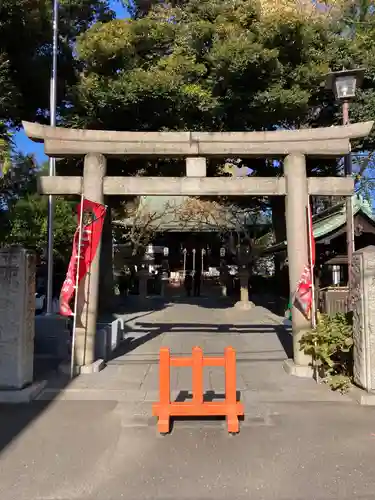 七社神社の鳥居