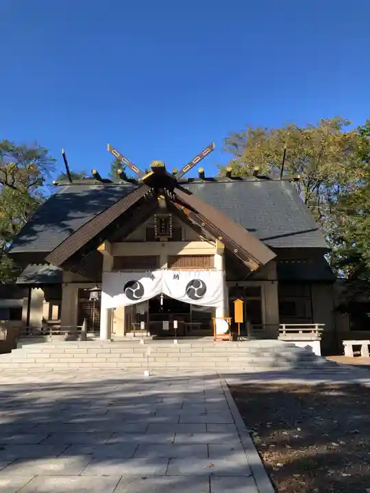 帯廣神社の本殿・本堂