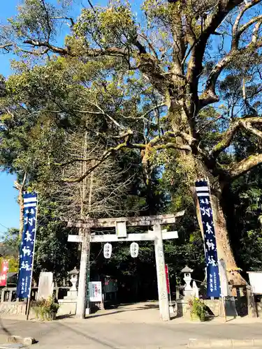 比木神社の鳥居