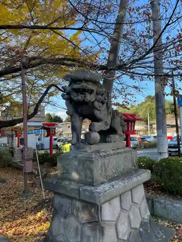 神炊館神社 ⁂奥州須賀川総鎮守⁂の狛犬