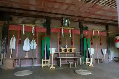 吉野水分神社(吉野町)の本殿・本堂