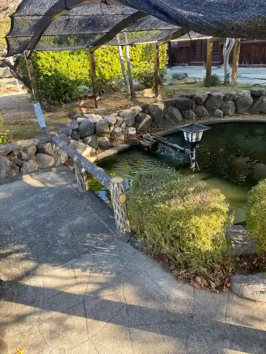 結城神社の庭園