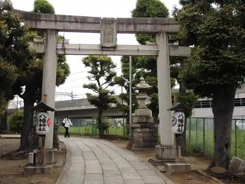 赤羽八幡神社の鳥居