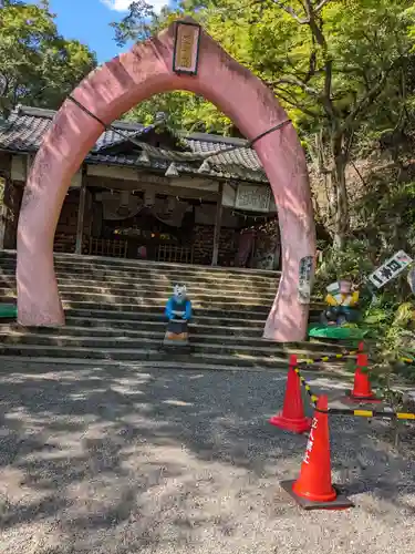 桃太郎神社の鳥居