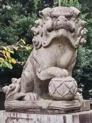 北野八幡神社の狛犬