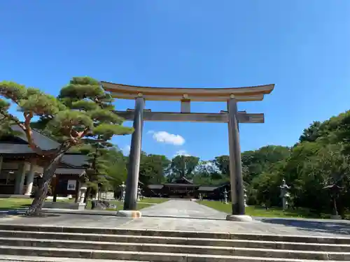 長野縣護國神社の鳥居