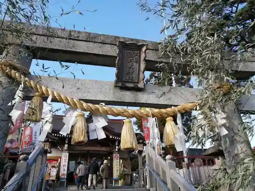 武蔵第六天神社の鳥居