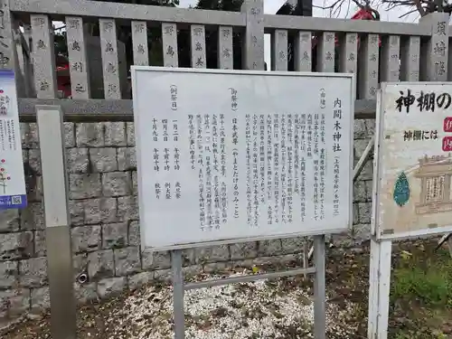 内間木神社(埼玉県)