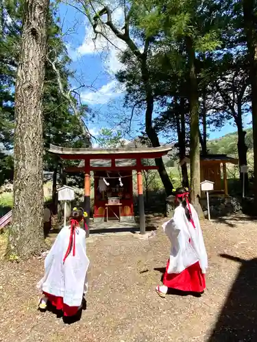 山家神社の神楽