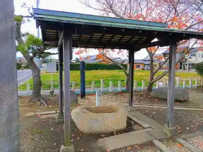 寺野神社の手水舎