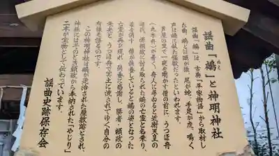 神明神社の歴史