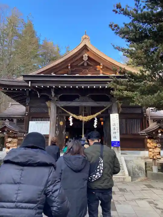 那須温泉神社の本殿・本堂