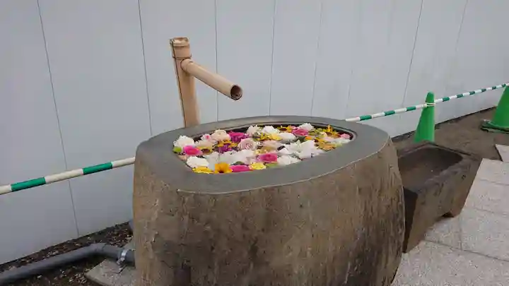 駒込妙義神社の手水舎