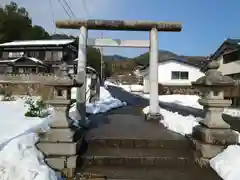 眞名井神社（籠神社奥宮）の鳥居