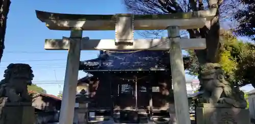 女體神社の鳥居