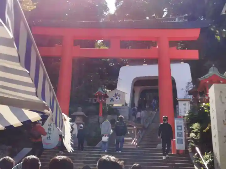 江島神社の鳥居