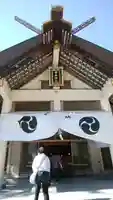 帯廣神社の本殿・本堂
